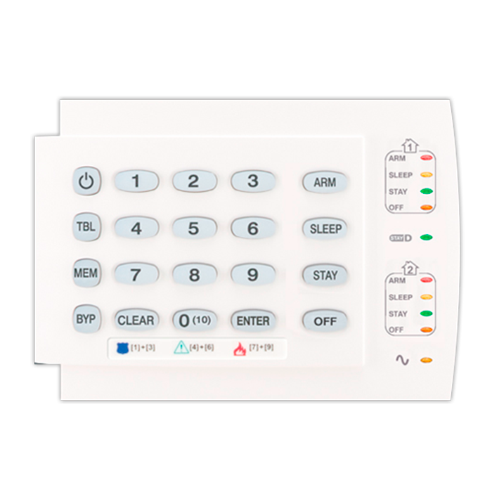 TECLADO LED CABLEADO PARADOX - K10H