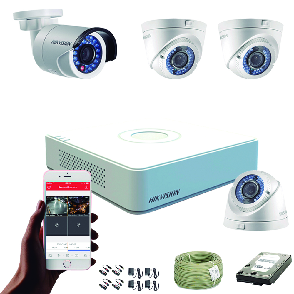 KIT CCTV HIKVISION MINI DVR FULL HD KIT-19