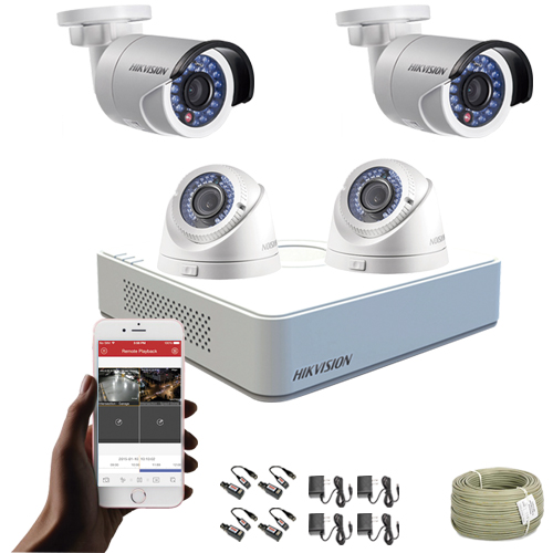 KIT CCTV HIKVISION MINI DVR TURBO KIT-7