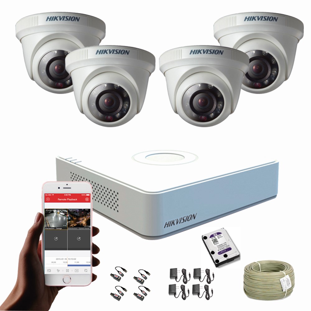 KIT CCTV HIKVISION MINI DVR TURBO KIT-12