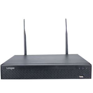 GRABADOR NVR WIFI LONGSE 4 CANALES 4MP IP NVR3604DW